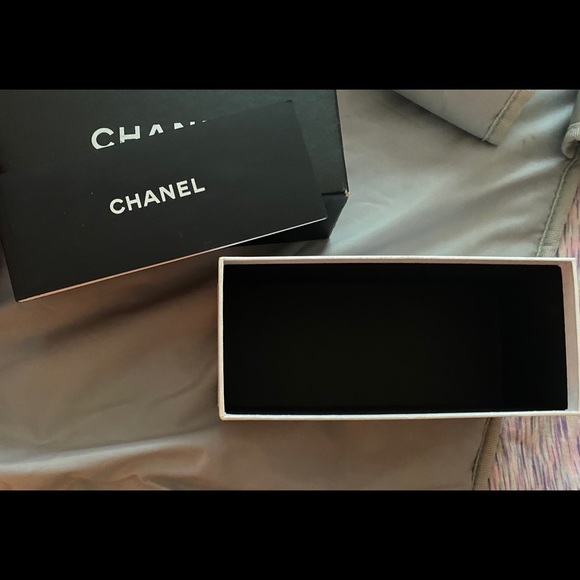 Authentic Chanel sunglasses box with manual - Picture 2 of 5